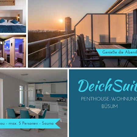 5 Sterne Penthouse Deichsuite Бюзум Экстерьер фото