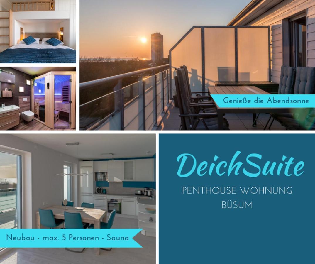 5 Sterne Penthouse Deichsuite Бюзум Экстерьер фото