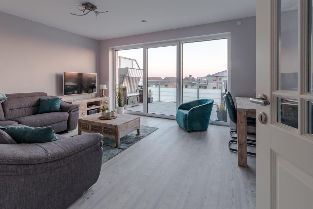 5 Sterne Penthouse Deichsuite Бюзум Экстерьер фото
